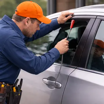 Car lockout at North Philadelphia address near Broad Street 19140