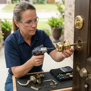 Door knob replacement in Cedar Park West Philadelphia 19143